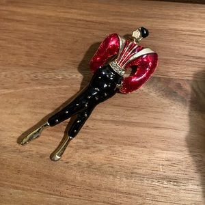 Vintage Art Deco Jazz brooch